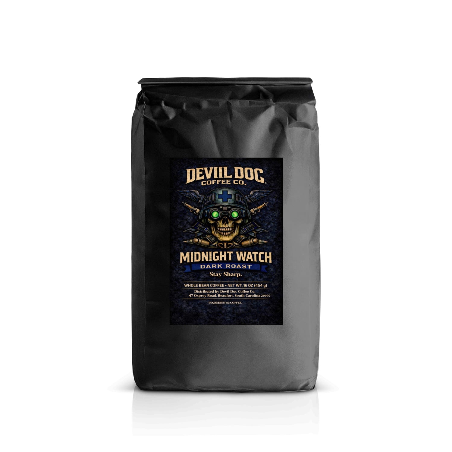 MIDNIGHT WATCH (Italian Roast) – Devil Doc Coffee